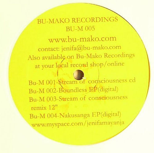 Jenifa Mayanja - Fragments EP | Bu-Mako Recordings (BU-M 005)