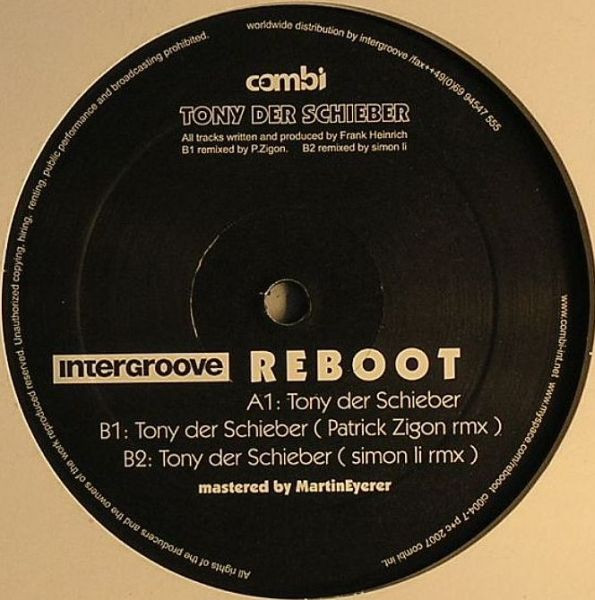 Reboot - Tony Der Schieber | Combi Int. (ci004-6) - main Reboot - Tony Der Schieber | Combi Int. (ci004-6) - main