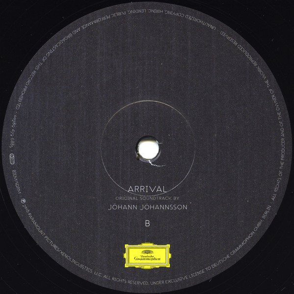 Jóhann Jóhannsson - Arrival (Original Soundtrack) | Deutsche Grammophon (479 6786) - 3 Jóhann Jóhannsson - Arrival (Original Soundtrack) | Deutsche Grammophon (479 6786) - 3