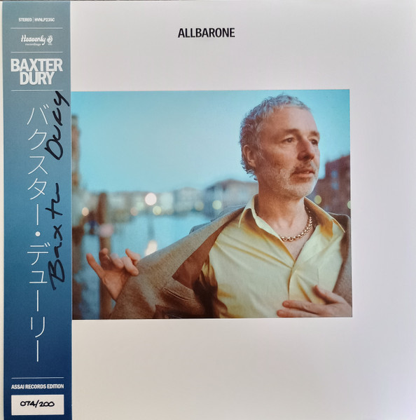Baxter Dury - Allbarone | Heavenly (HVNLP235) - 2