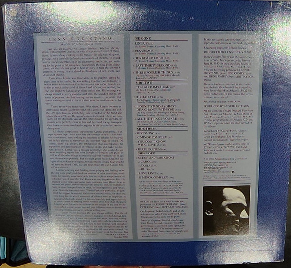 Lennie Tristano - Requiem | Atlantic (2SDX 7003) - 3 Lennie Tristano - Requiem | Atlantic (2SDX 7003) - 3