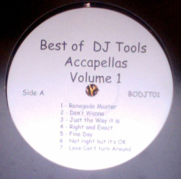 Various - Best Of DJ Tools Accapellas Volume 1 | Not On Label (BODJT01) - main Various - Best Of DJ Tools Accapellas Volume 1 | Not On Label (BODJT01) - main
