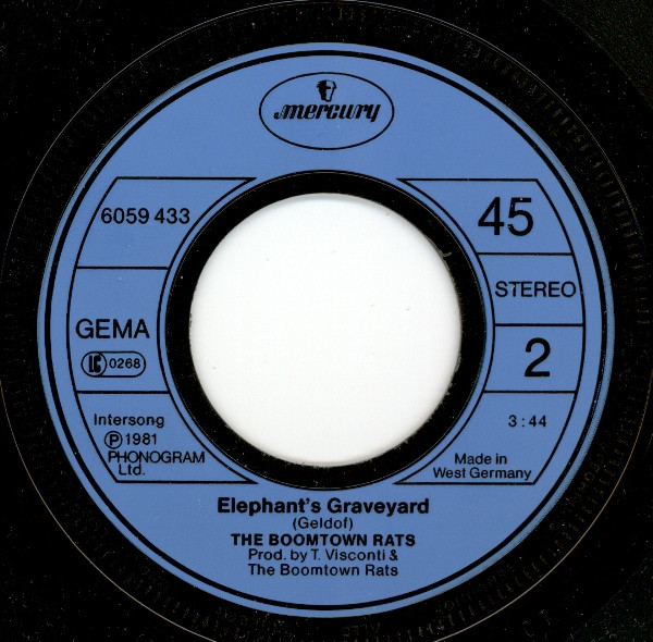 The Boomtown Rats - Up All Night | Mercury (6059 433) - 4