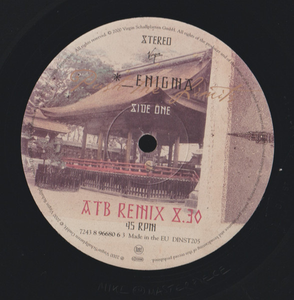Enigma - Push The Limits | Virgin (DINST 205) - 4