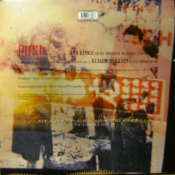 Enigma - Push The Limits | Virgin (DINST 205) - 2