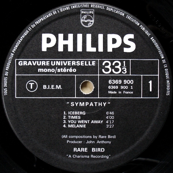 Rare Bird - Sympathy | Philips (6369 900) - 3 Rare Bird - Sympathy | Philips (6369 900) - 3