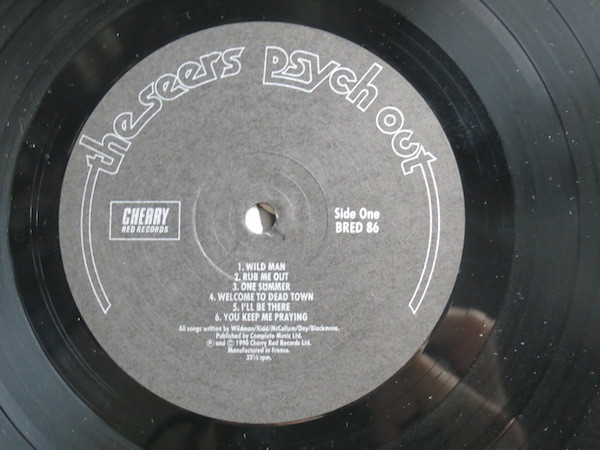The Seers - Psych Out | Cherry Red (BRED 86) - 3