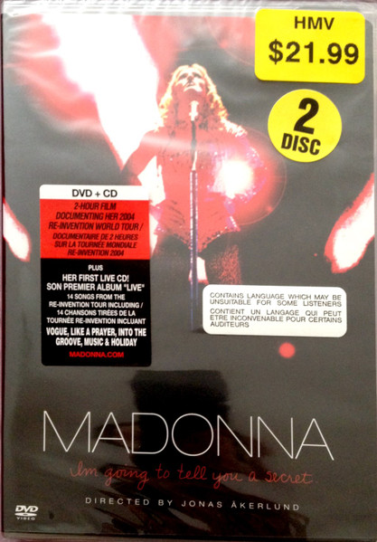 Madonna - I'm Going To Tell You A Secret | Warner Music Canada Co. (2 38681) - main Madonna - I'm Going To Tell You A Secret | Warner Music Canada Co. (2 38681) - main