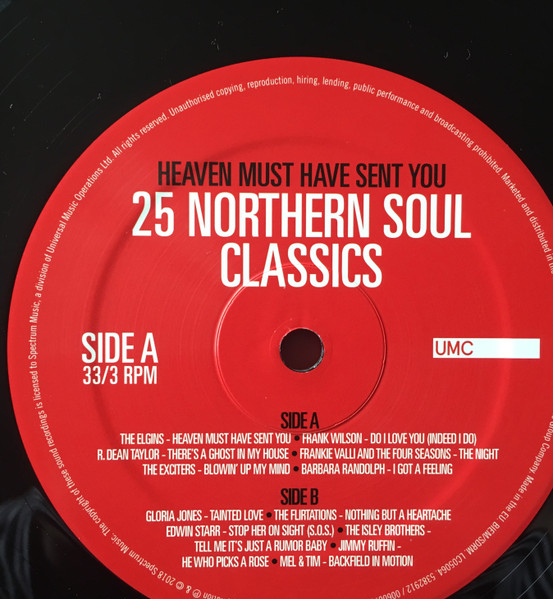 Heaven Must Have Sent You - 25 Northern Soul Classics