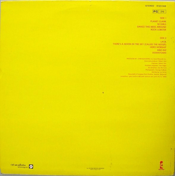 The B-52's - The B-52's | Island Records (9123 048) - 2
