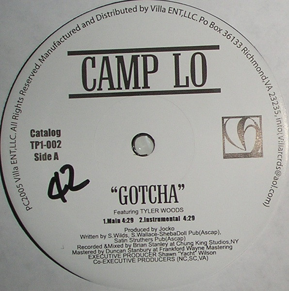 Camp Lo - Gotcha | Villa Entertainment (TP1-002) - 3