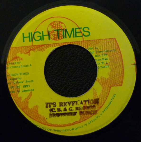 Brownie Bunch - It's Revelation / Bad Girl | High Times (none)