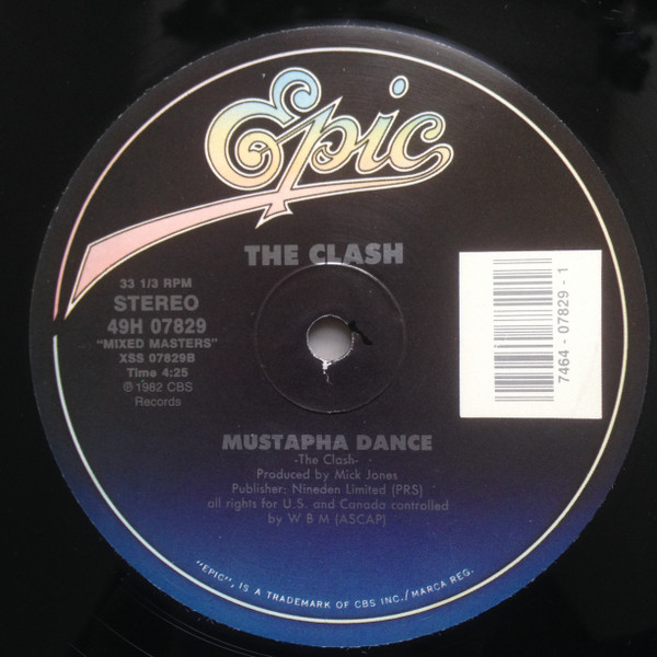 The Clash - Rock The Casbah | Epic (49H 07829) - 2