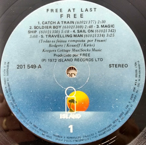 Free - Free At Last | Island Records (201549) - 3
