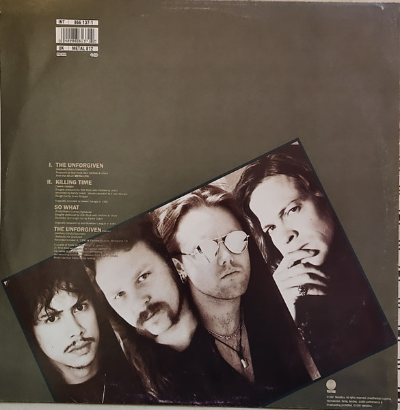 Metallica - The Unforgiven | Vertigo (866 137-1) - 2