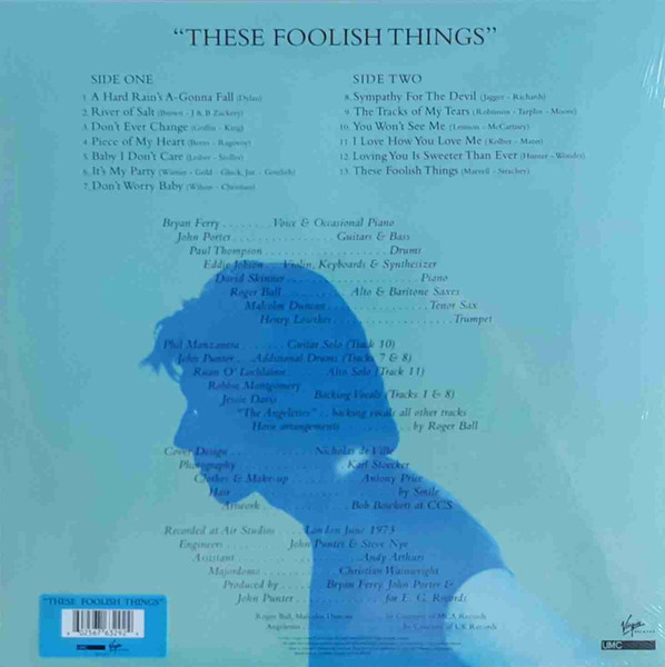 Bryan Ferry - These Foolish Things | Virgin (BFLP1) - 2 Bryan Ferry - These Foolish Things | Virgin (BFLP1) - 2