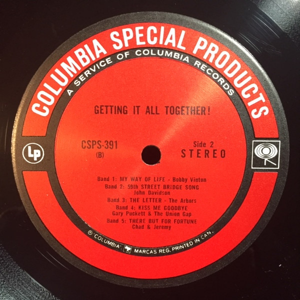 Various - Getting It All Together! | Columbia Special Products (CSPS 391) - 4