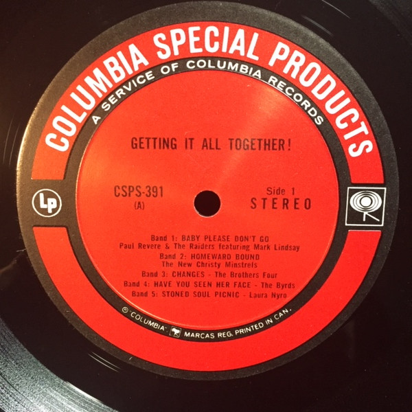 Various - Getting It All Together! | Columbia Special Products (CSPS 391) - 3