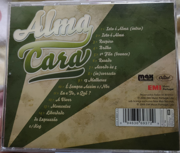 Expensive Soul - Alma Cara | EMI Music Portugal (0946 3 66937 2 9) - 2