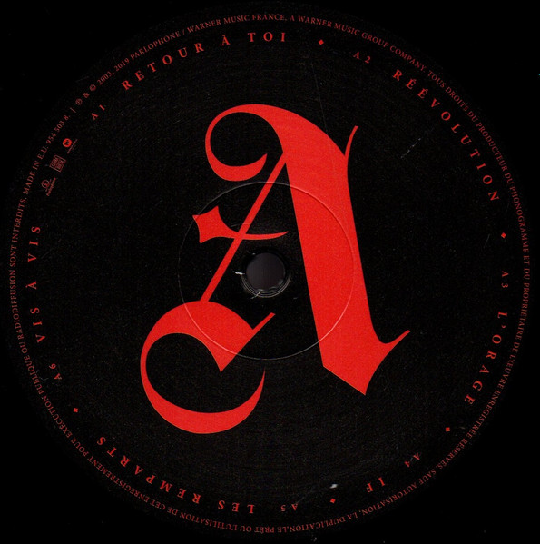 Etienne Daho - Réévolution | Parlophone (954 503 8) - 4 Etienne Daho - Réévolution | Parlophone (954 503 8) - 4