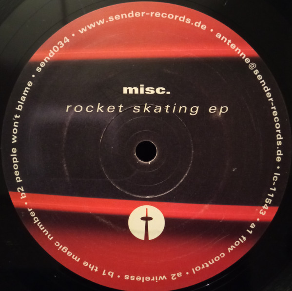 Misc. - Rocket Skating EP | Sender Records (send034) - 3