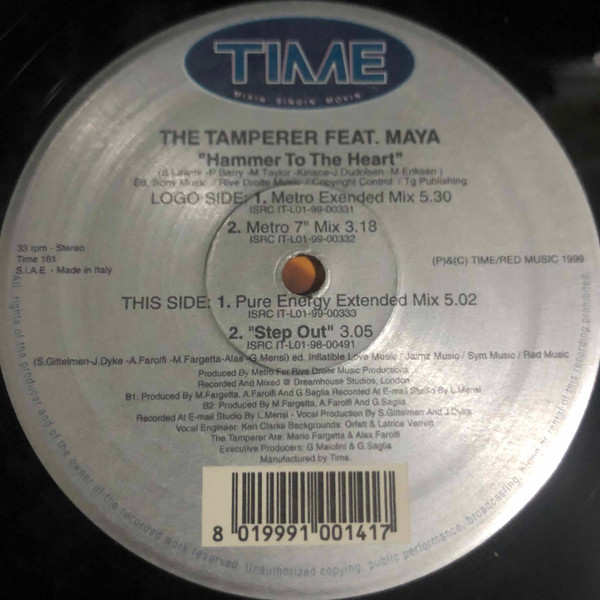 The Tamperer Feat. Maya - Hammer To The Heart | TIME (TIME 161) - main The Tamperer Feat. Maya - Hammer To The Heart | TIME (TIME 161) - main