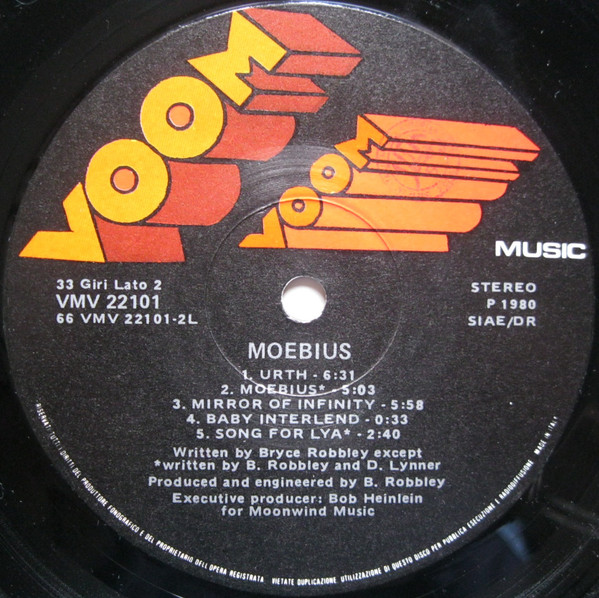 Moebius - Moebius | Voom Voom Music (VMV22101) - 4 Moebius - Moebius | Voom Voom Music (VMV22101) - 4