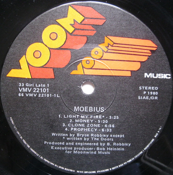 Moebius - Moebius | Voom Voom Music (VMV22101) - 3 Moebius - Moebius | Voom Voom Music (VMV22101) - 3