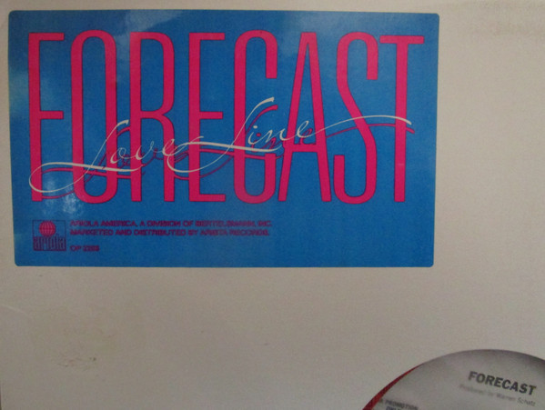 Forecast - Love Line | Ariola (OP 2206) - 3 Forecast - Love Line | Ariola (OP 2206) - 3