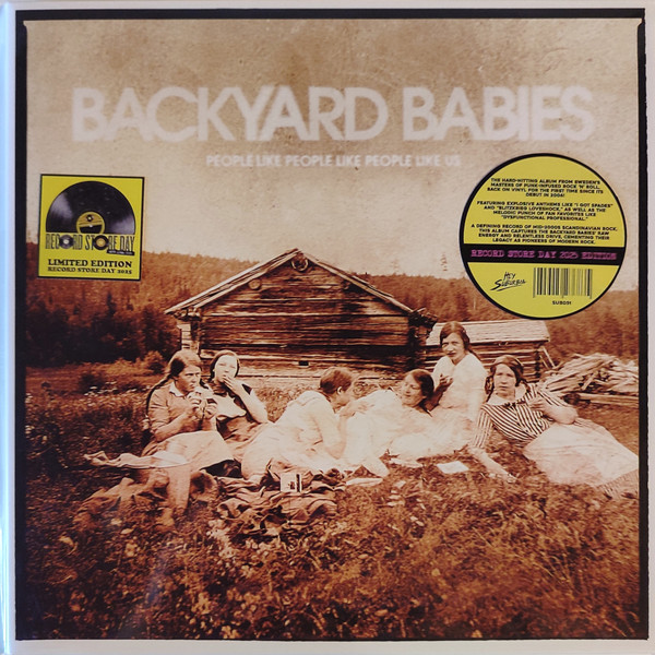 Backyard Babies - People Like People Like People Like Us - Vinilo Amarillo - RSD 2025 | Hey Suburbia (SUB051) - main