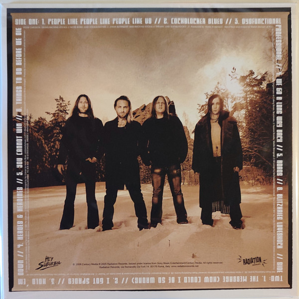 Backyard Babies - People Like People Like People Like Us - Vinilo Amarillo - RSD 2025 | Hey Suburbia (SUB051) - 2