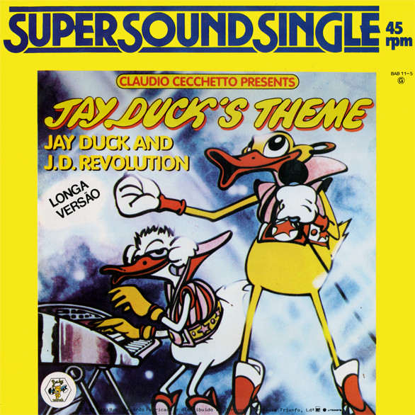 Jay Duck And J. D. Revolution - Jay Duck's Theme | Baby Records (BAB 11-5) - main