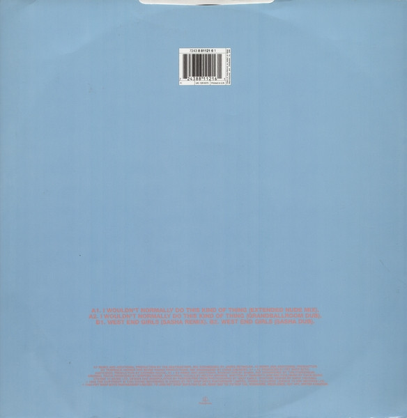Pet Shop Boys - I Wouldn't Normally Do This Kind Of Thing (The Remixes) | Parlophone (12R 6370) - 2 Pet Shop Boys - I Wouldn't Normally Do This Kind Of Thing (The Remixes) | Parlophone (12R 6370) - 2