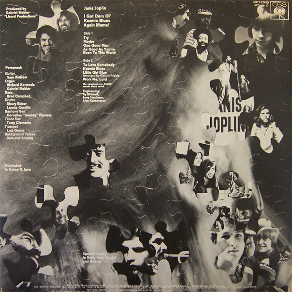 Janis Joplin - I Got Dem Ol' Kozmic Blues Again Mama! | CBS (SBP-233740) - 2 Janis Joplin - I Got Dem Ol' Kozmic Blues Again Mama! | CBS (SBP-233740) - 2