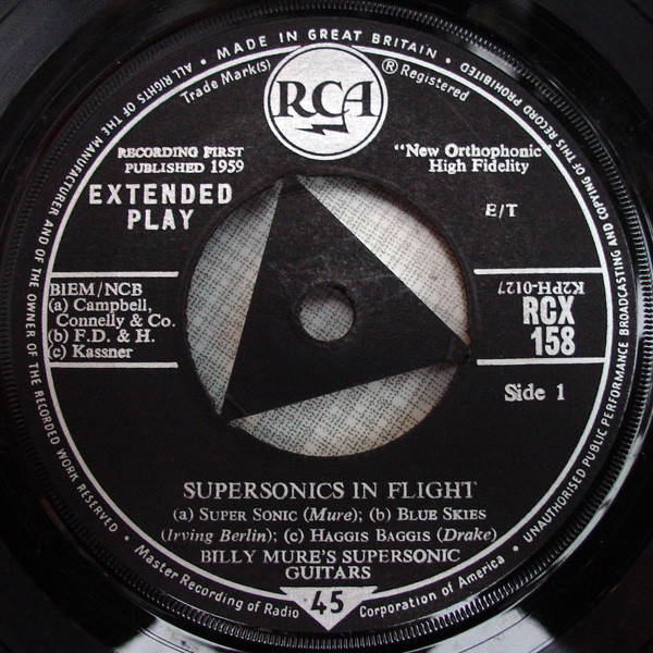 Billy Mure - Supersonics In Flight | RCA (RCX-158) - 3