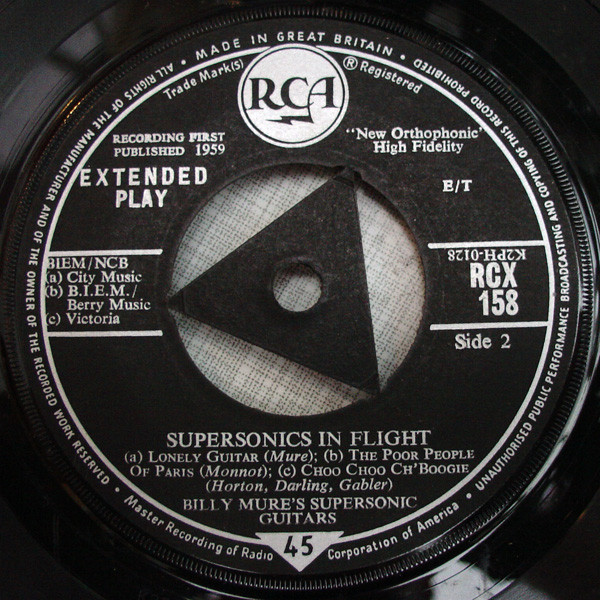 Billy Mure - Supersonics In Flight | RCA (RCX-158) - 4
