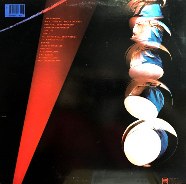 Supertramp - "...Famous Last Words..." | A&M Records (SP-3732)