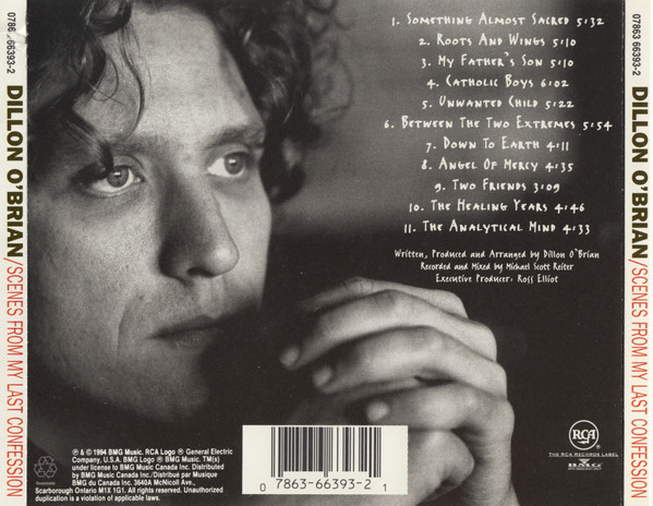 Dillon O'Brian - Scenes From My Last Confession | RCA (07863 66393-2) - 2