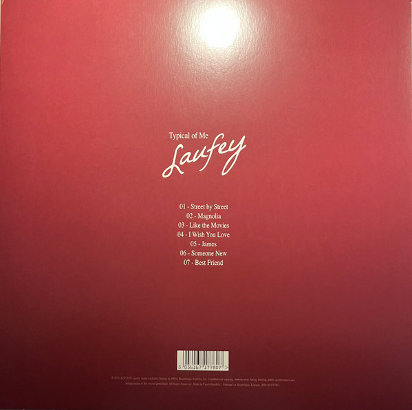 Laufey - Typical Of Me | Awal Recordings America, Inc. (LAULP002X) - 2 Laufey - Typical Of Me | Awal Recordings America, Inc. (LAULP002X) - 2