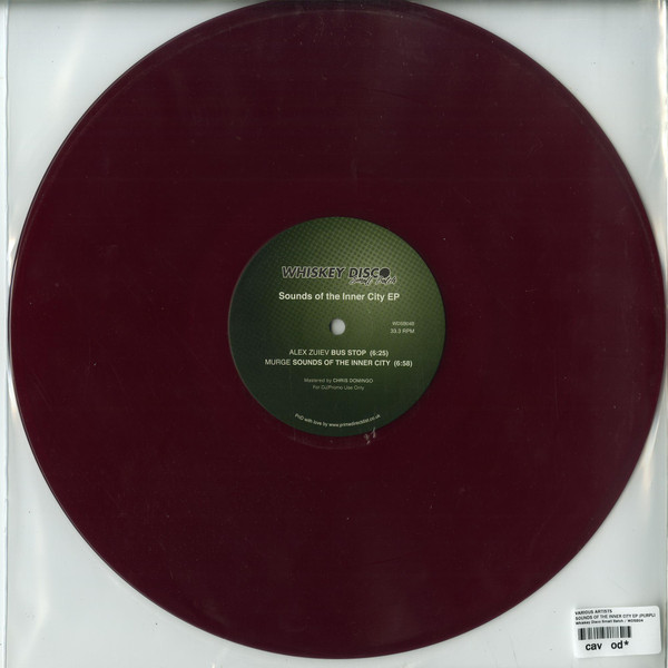 Various - Sounds Of The Inner City EP | Whiskey Disco Small Batch (WDSB04) - 3 Various - Sounds Of The Inner City EP | Whiskey Disco Small Batch (WDSB04) - 3