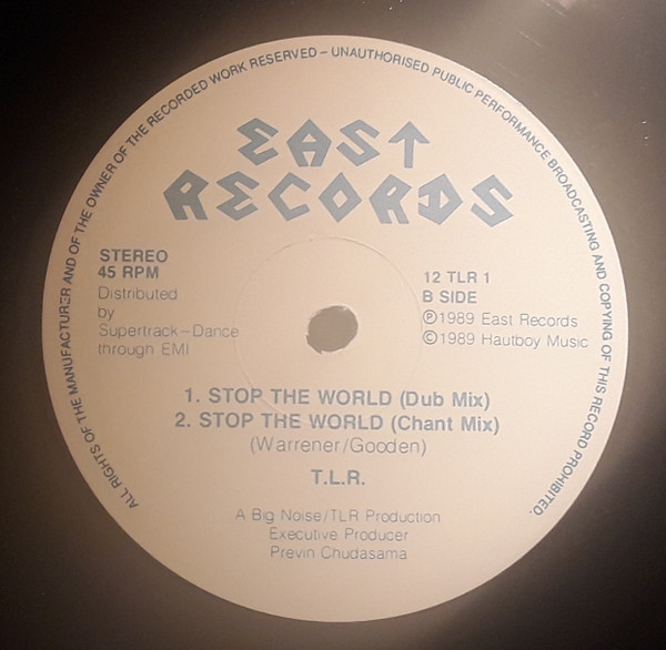 T.L.R. - Stop The World | East Records (12 TLR 1)