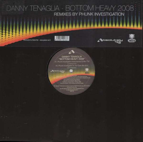 Danny Tenaglia - Bottom Heavy 2008 | Absolutely Records (ABR 109) - main Danny Tenaglia - Bottom Heavy 2008 | Absolutely Records (ABR 109) - main