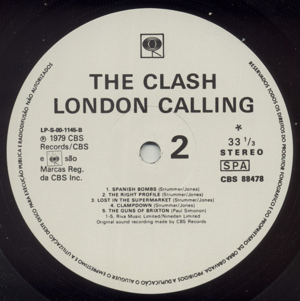 The Clash - London Calling | CBS (CBS 88478) - 4