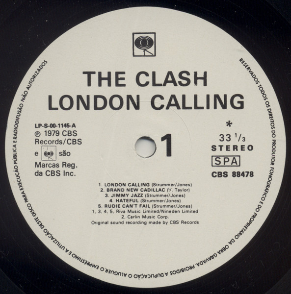 The Clash - London Calling | CBS (CBS 88478) - 3