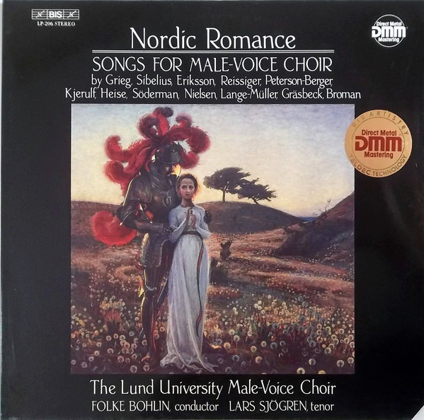 Lunds Studentsångare / Folke Bohlin , Lars Sjögren - Nordic Romance: Song For Male-voice Choir | BIS (LP-206)