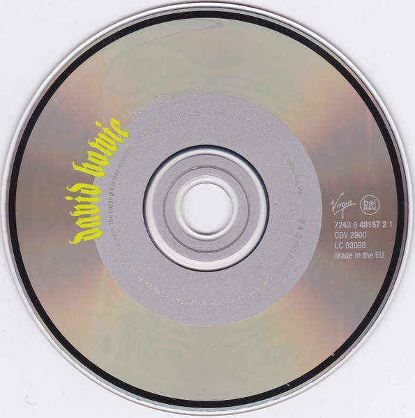 David Bowie - Hours... | Virgin (7243 8 48157 2 1) - 3