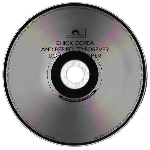 Return To Forever - Light As A Feather | Polydor (UCCU-5766) - 3