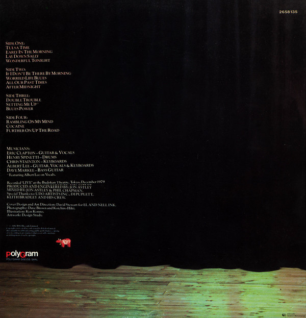 Eric Clapton - Just One Night | RSO (2658 135) - 2