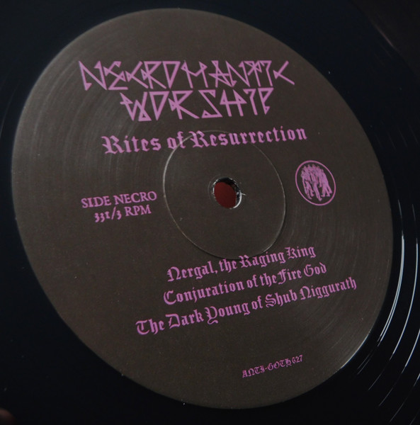Necromantic Worship - Rites Of Resurrection [Vinyl] | Nuclear War Now! Productions (ANTI-GOTH 627) - 3