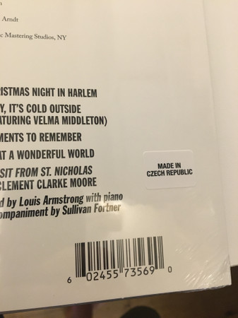 Louis Armstrong - Louis Wishes You A Cool Yule | Verve Records (B0036220-01) - 2
